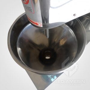 Mesin Pembulat Bakso : Corong Adonan