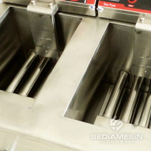 Double Basket Deep Fryer : Tangki Minyak Goreng