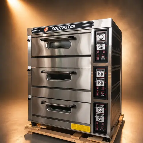 Oven Roti Gas Besar 3 Deck Image